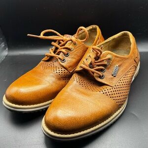 Men's Velez Leather Oxford Shoes Size 25 7 US